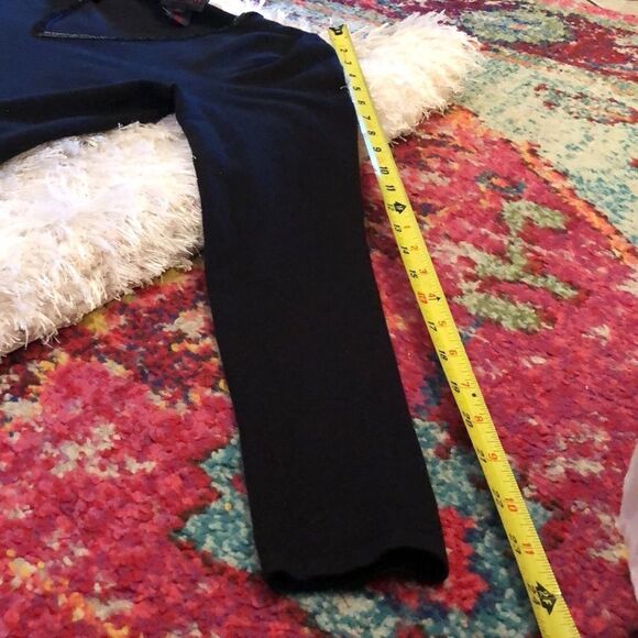 Ralph Ralph Lauren M silk and cotton beaded V-neck three-quarter sleeve dress - Picture 10 of 15